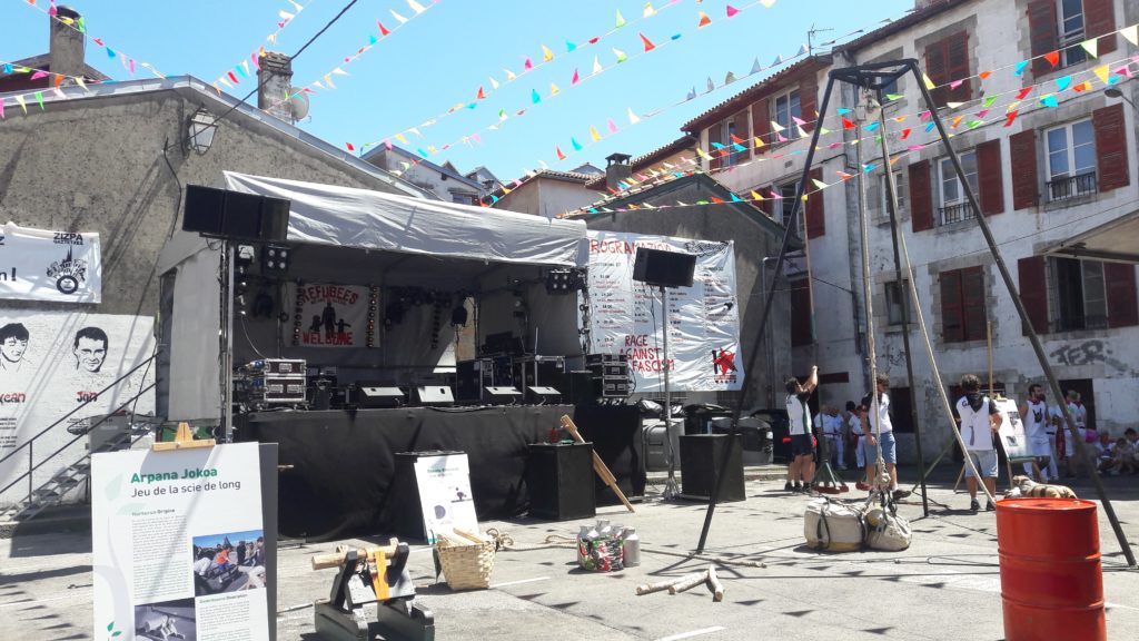 animation place patxa fêtes de bayonne 2017 DCI