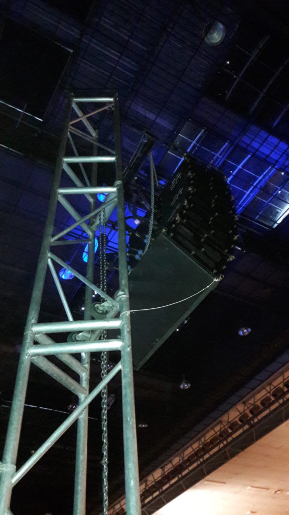 tower guil line array palan spanset